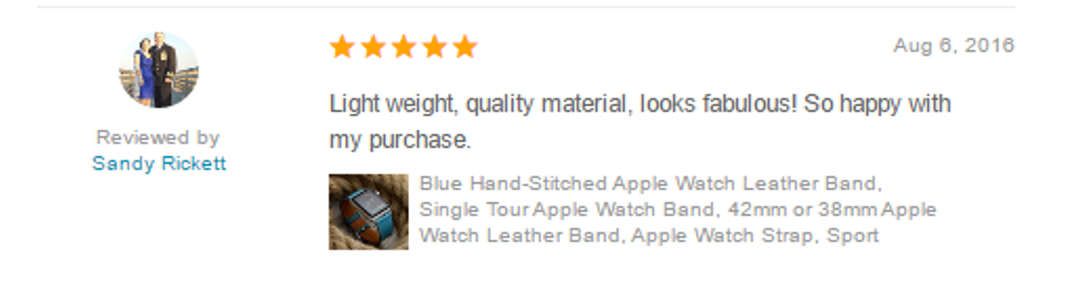 Etsy Juxli Home Apple Watch Band Reviews #19