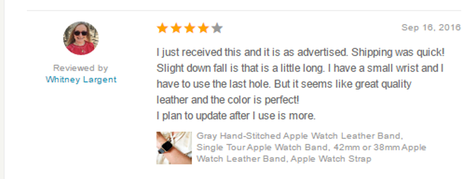 Etsy Juxli Home Apple Watch Band Reviews #19