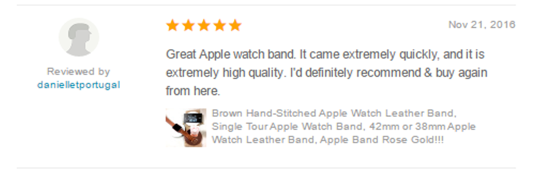 Etsy Juxli Home Apple Watch Band Reviews #26