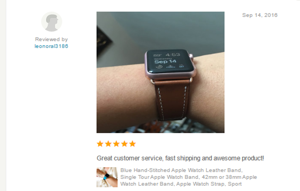 Etsy Juxli Home Apple Watch Band Reviews #20