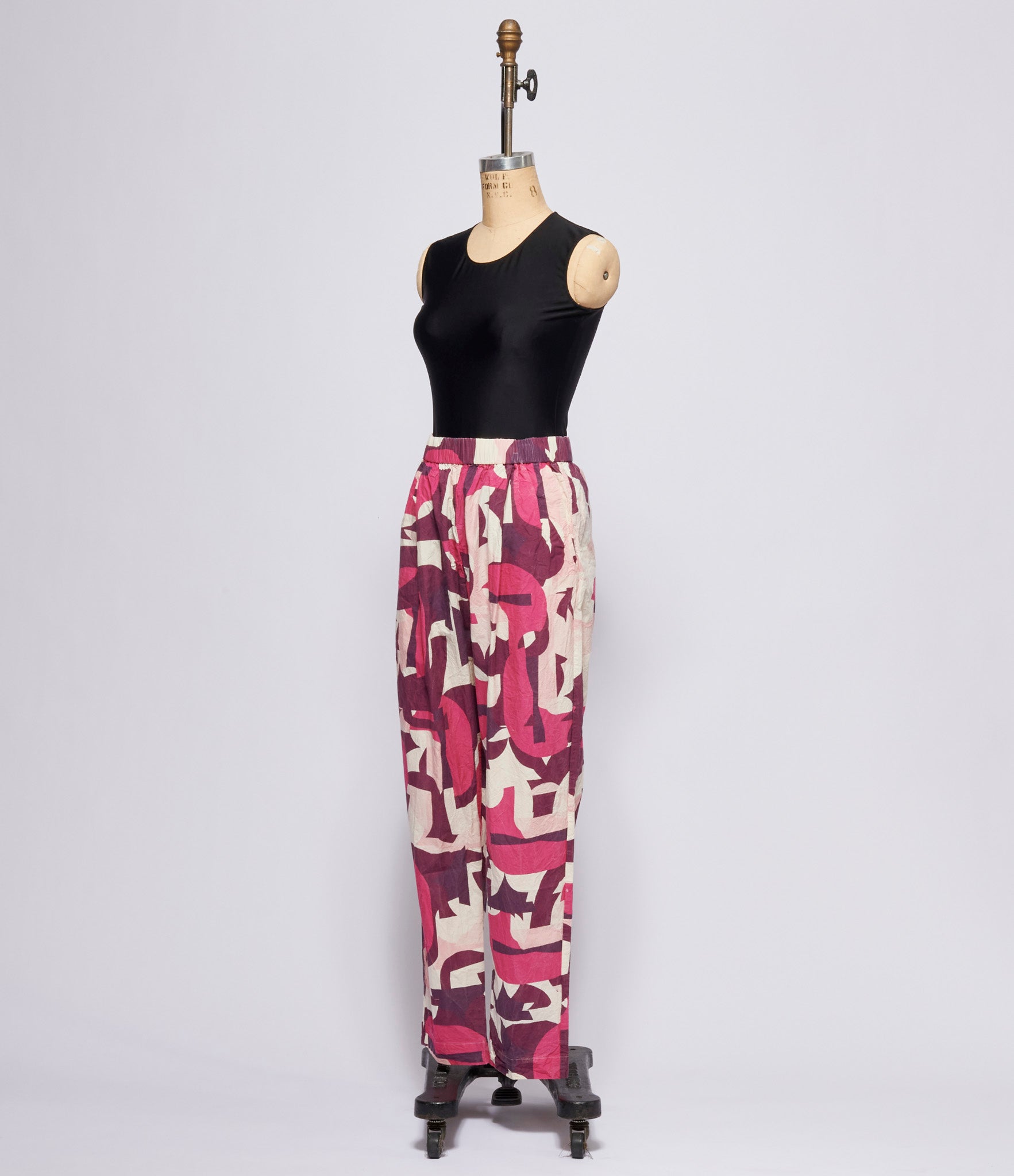 Casey Casey Pink Print Ultime Verger Pants