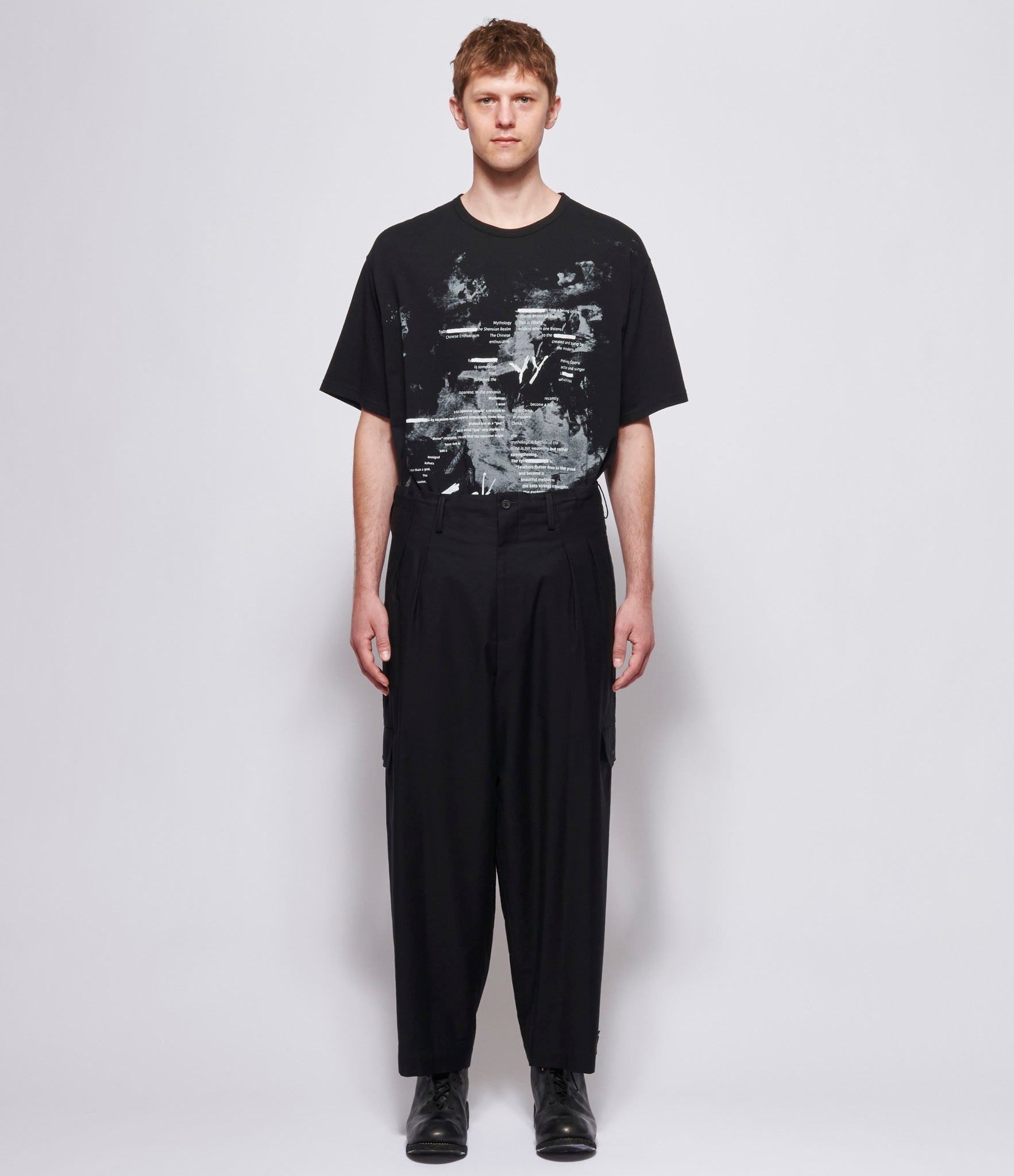 Yohji Yamamoto Pour Homme Y-Side Flap Pant Twill – IfSohoNewYork