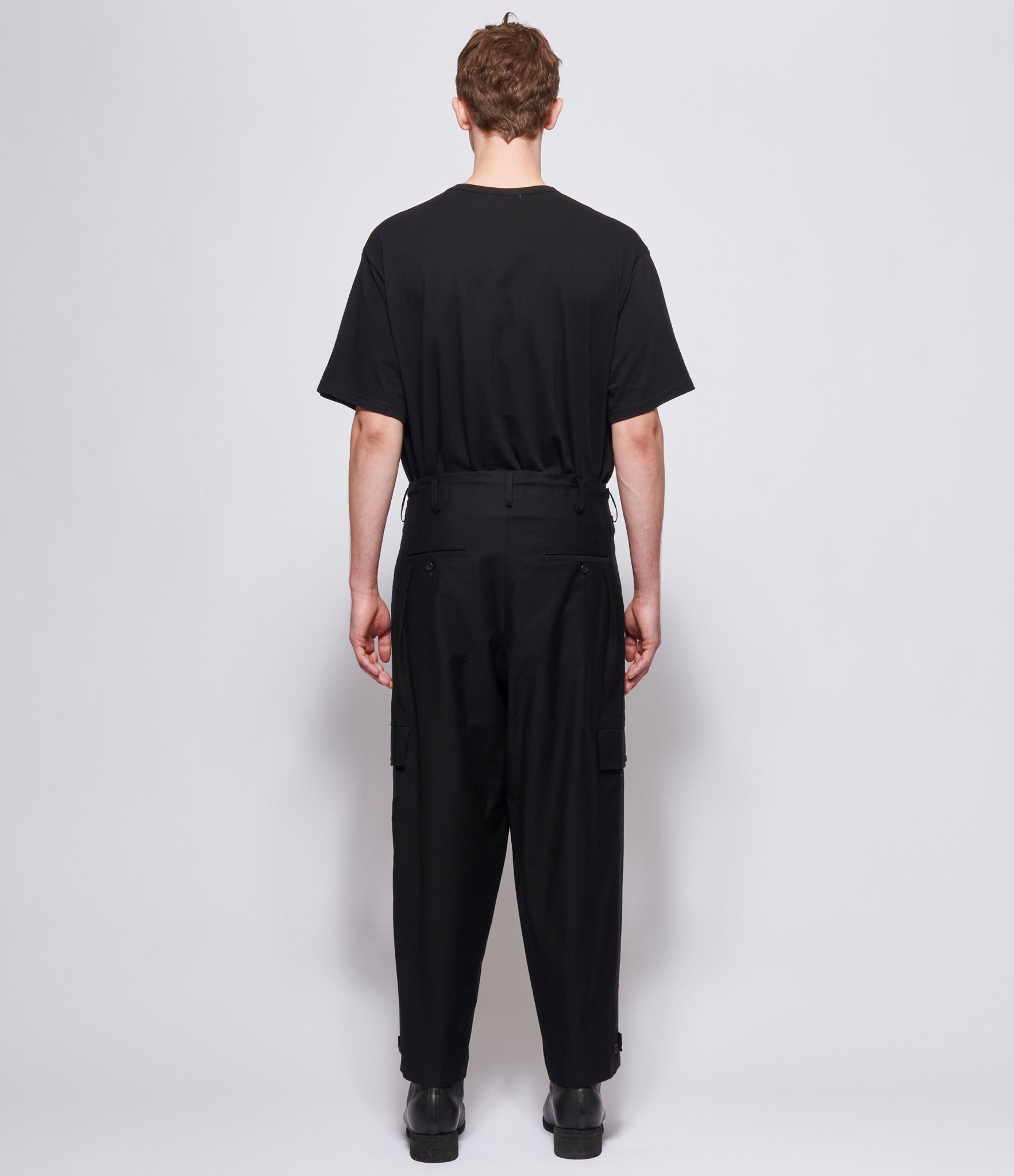 Yohji Yamamoto Pour Homme Y-Side Flap Pant Twill