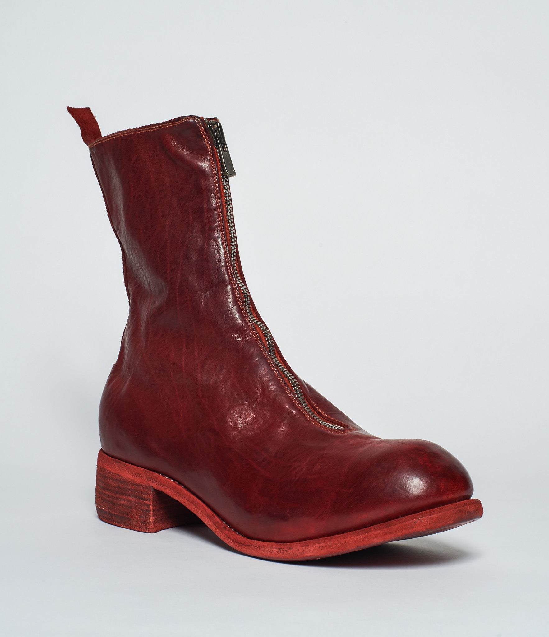 Guidi PL2 Red Horse Full Grain Front 