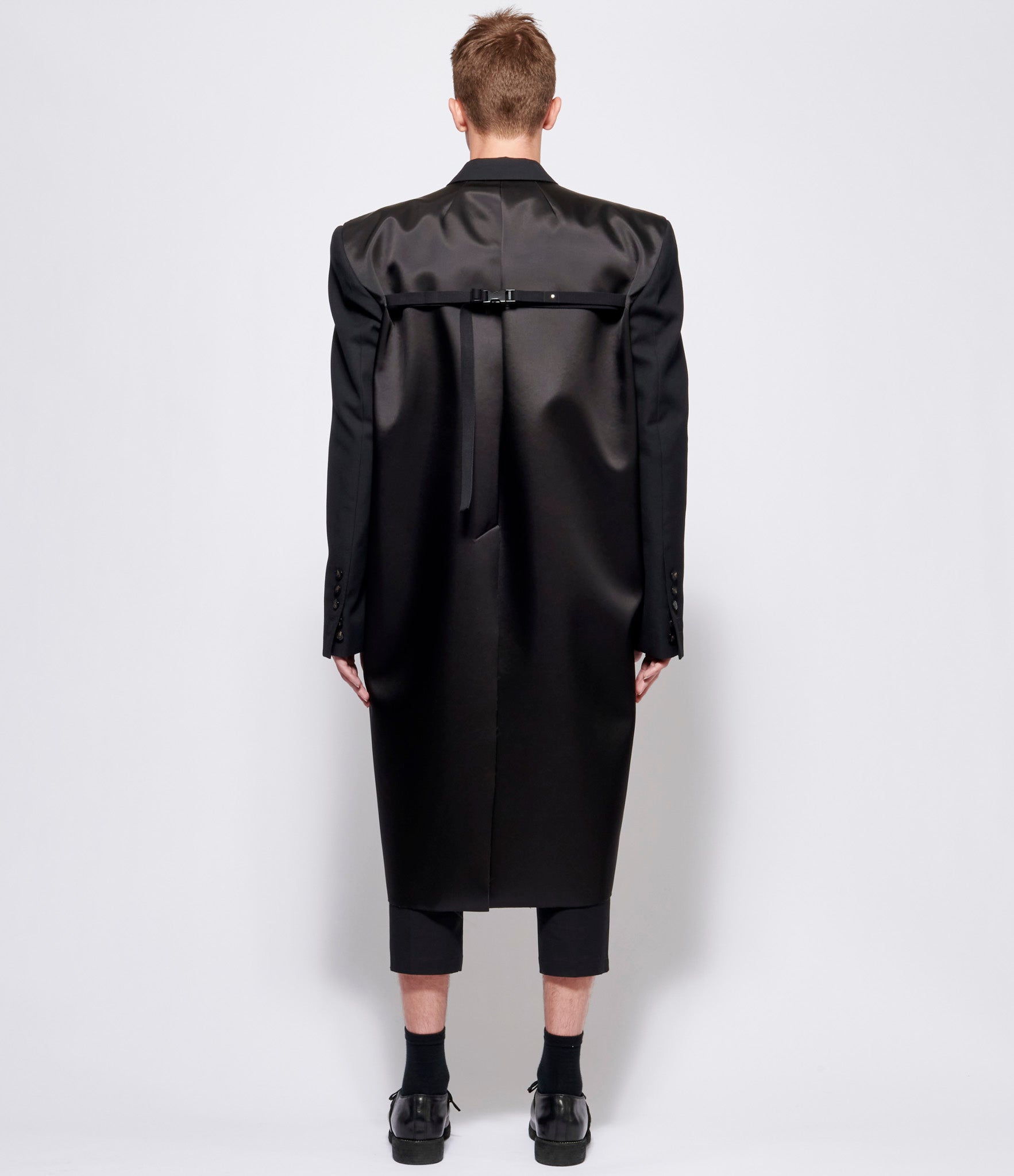 Rick Owens Black Jumbo Tatlin Coat