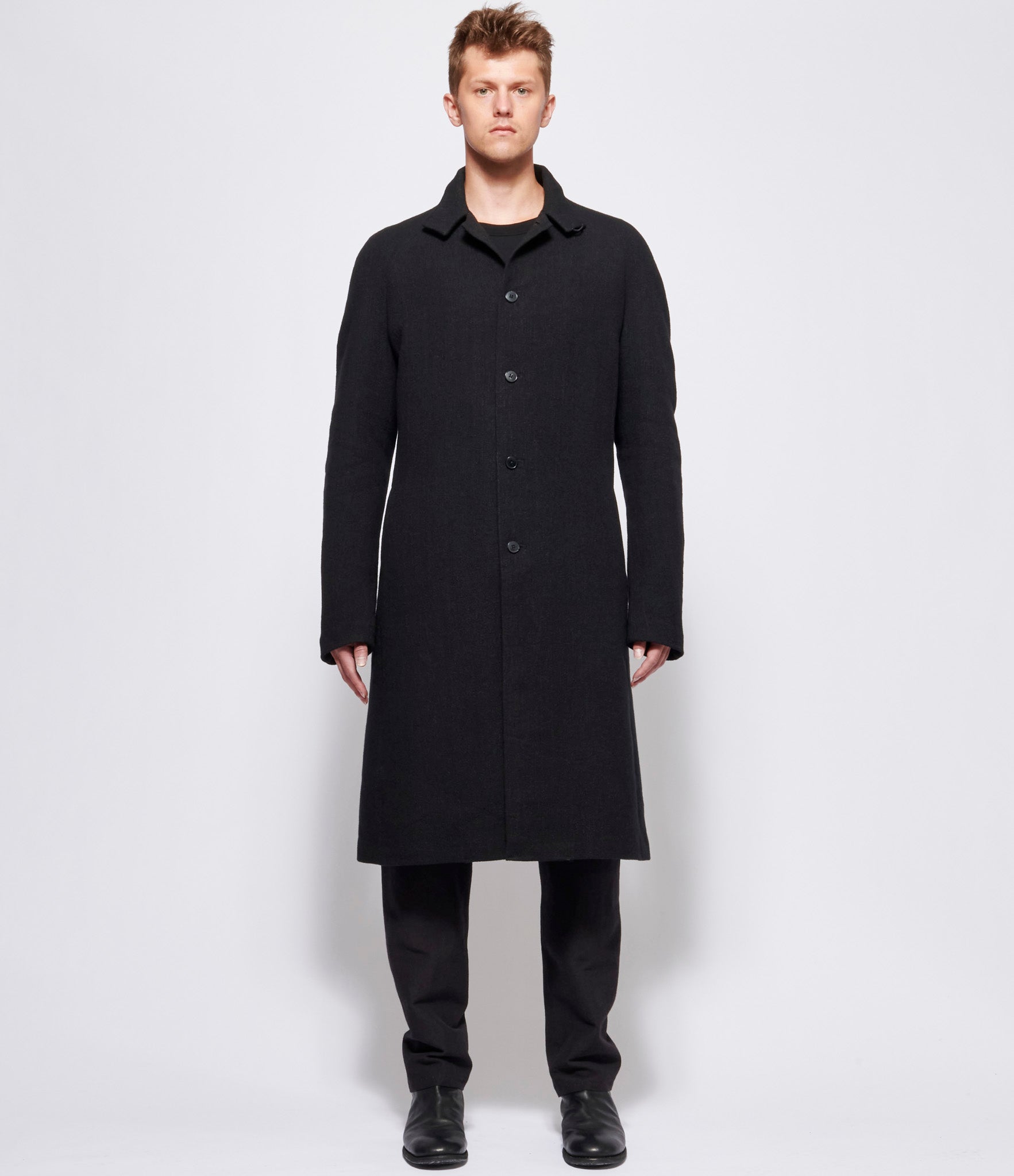 m.a+ Raglan 5 Button Fitted Coat