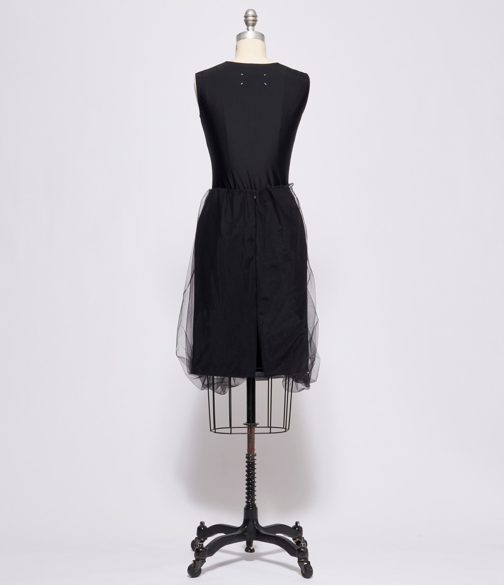 Dries Van Noten Black Salby Tulle Skirt