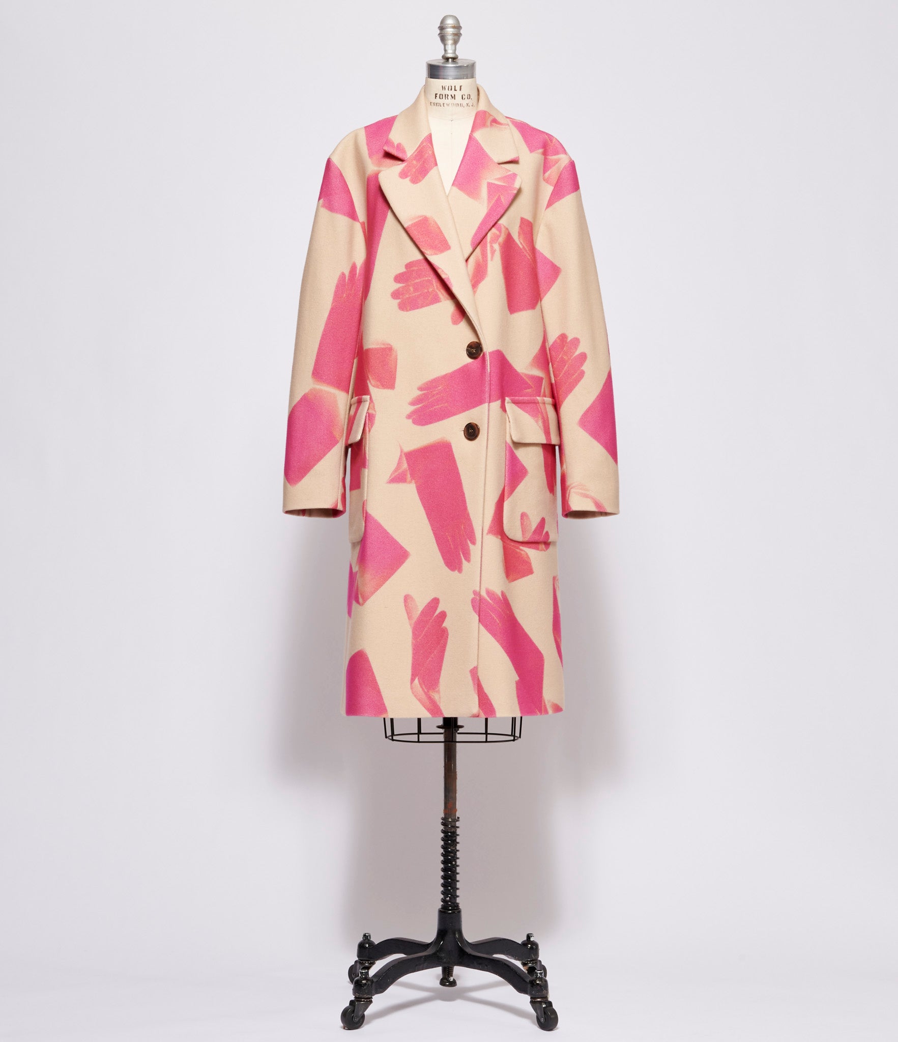 Dries Van Noten Ecru Reno Coat