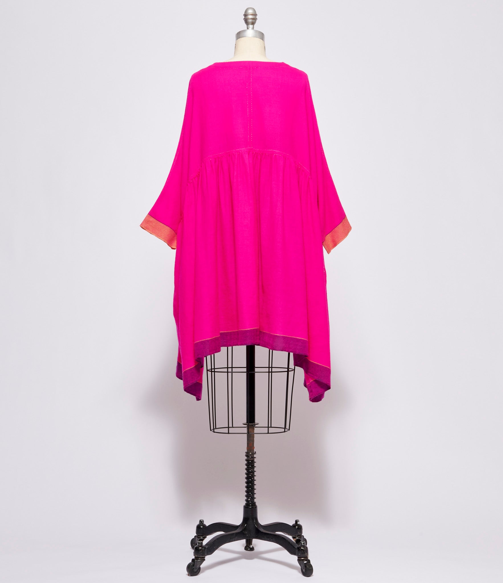 Pero Pink Wool Silk Tunic