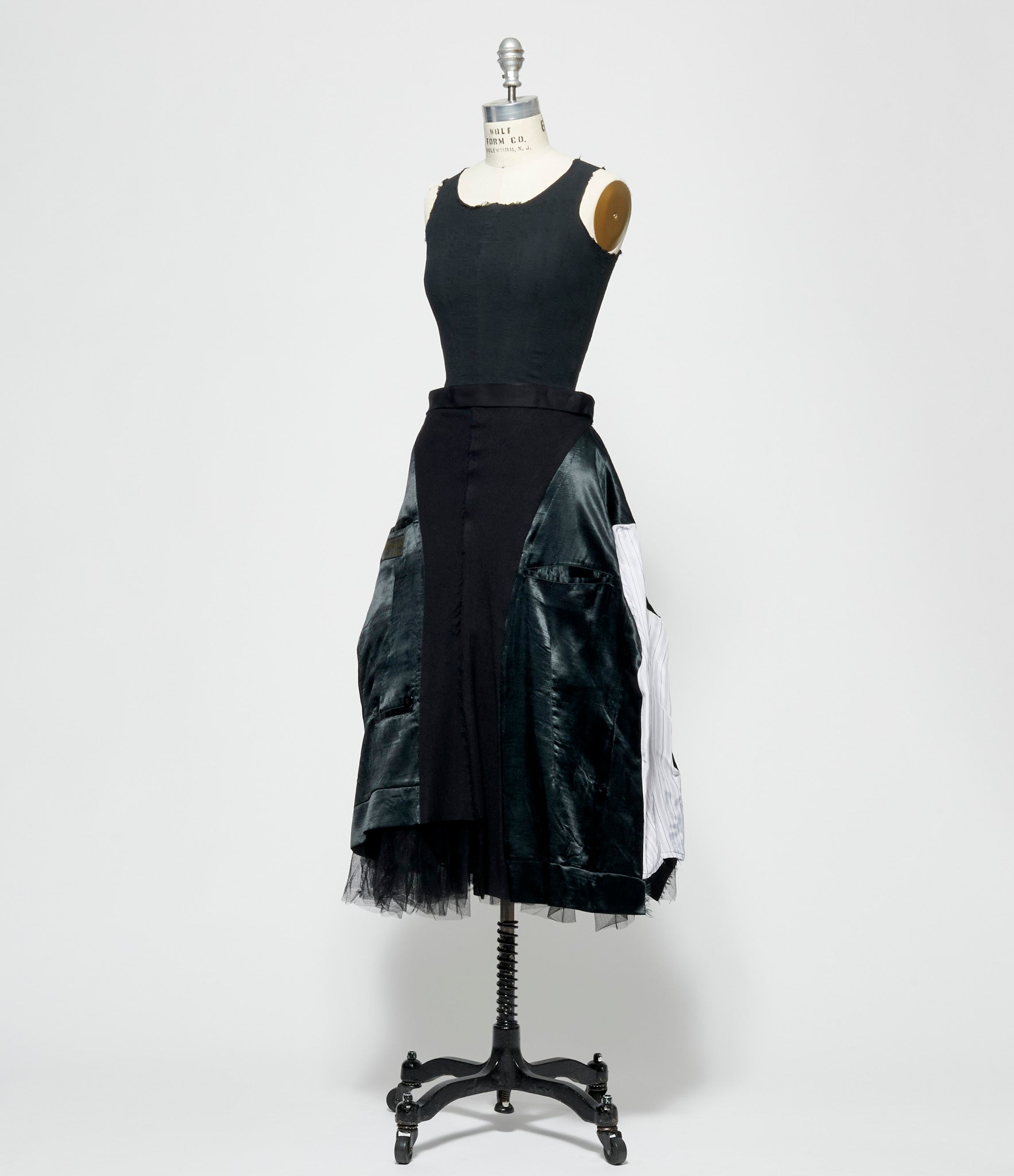 Marc Le Bihan Antique Garment Constructed Layered Skirt