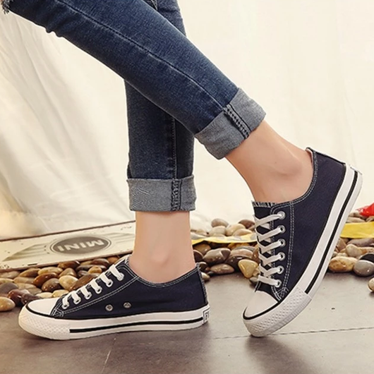 American Style Canvas Sneakers - Keeto