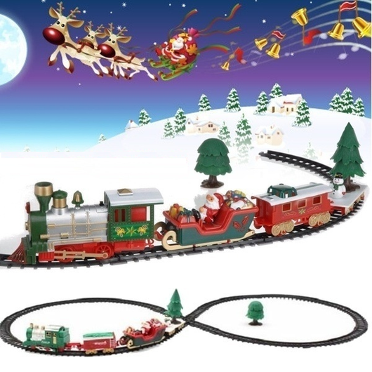 the range christmas tree train set