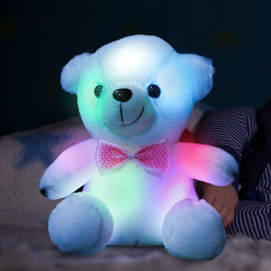 color changing teddy bear