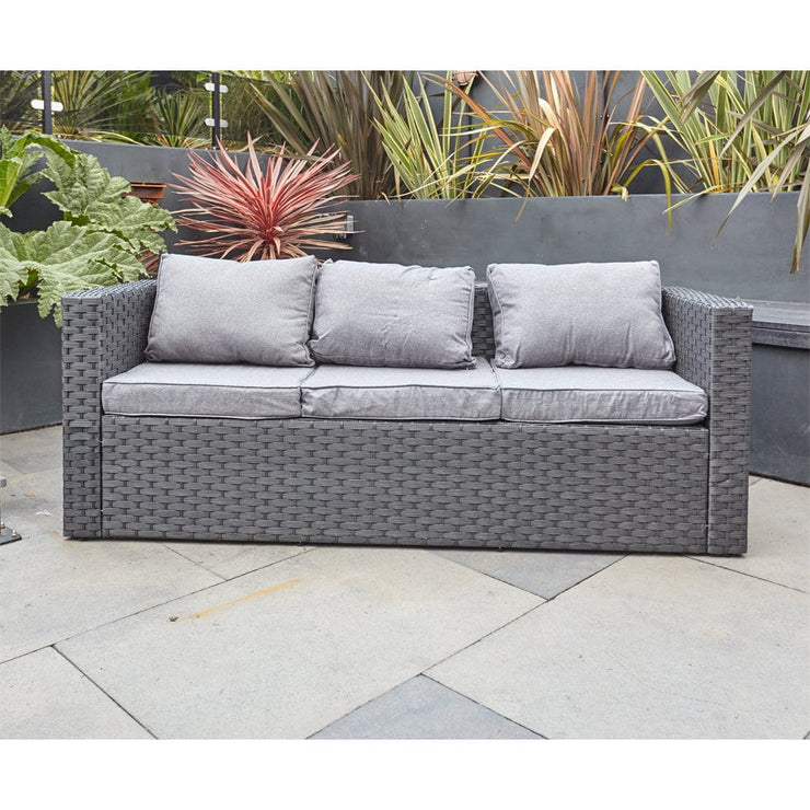 vancouver 6 seater rattan