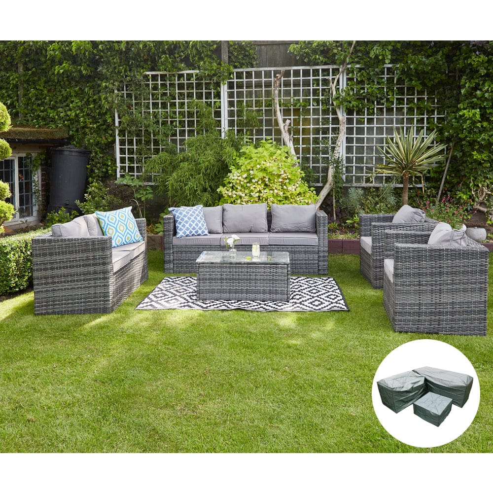 Grey Rattan Furniture Sets | Buy On Klarna | Free P&P