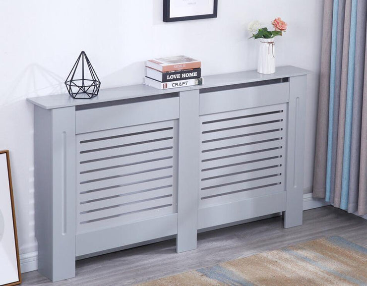 Grey Modern Wooden Radiator Grill Cover, Bathroom Furniture, Furniture Maxi, Furniture Maxi
