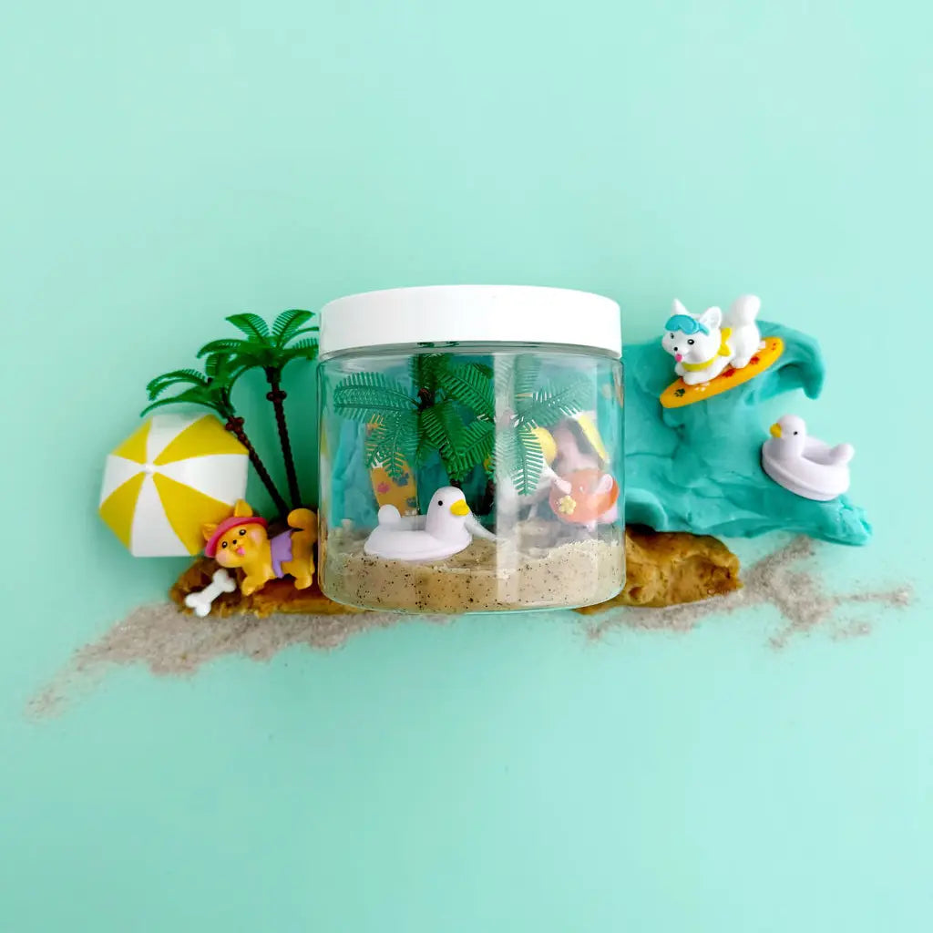 Puppy Beach Play Dough-To-Go Kit