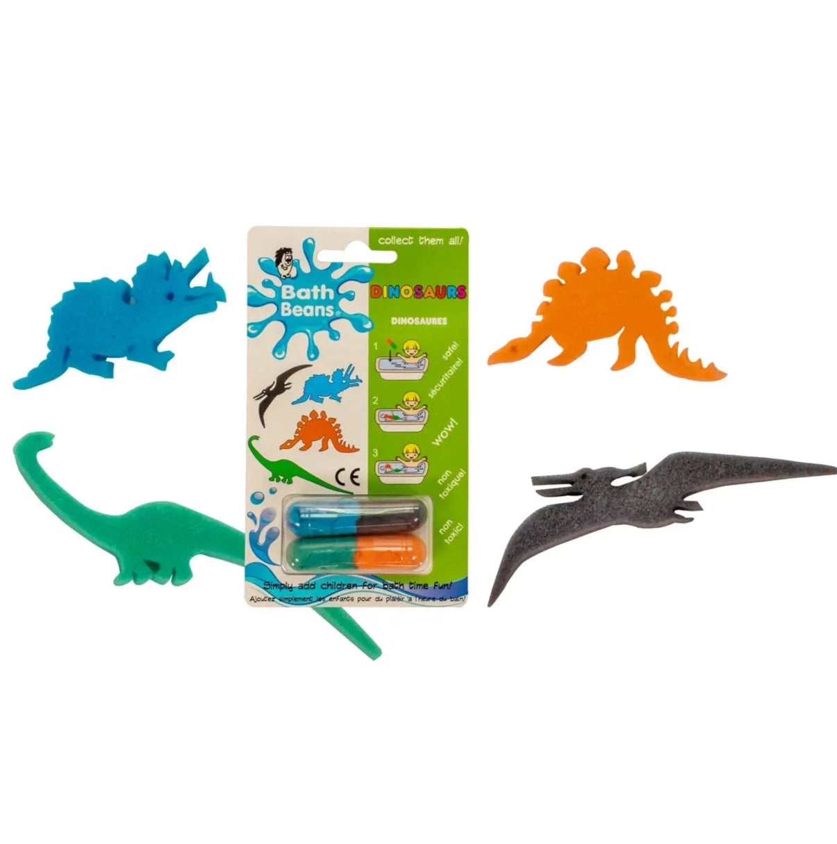 Dinosaurs Bath Beans