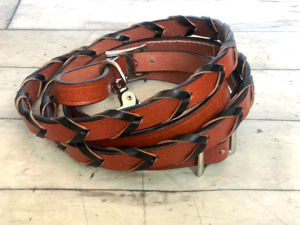 Leather Laced Barrel Reins – Cowgirl Barn & Tack