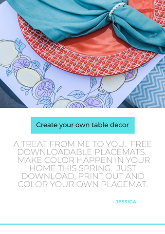 create your own table decor
