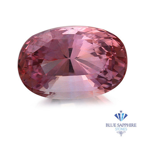 0.82 Carat Oval Red Pink Sapphire for Custom Work - Inventory Code