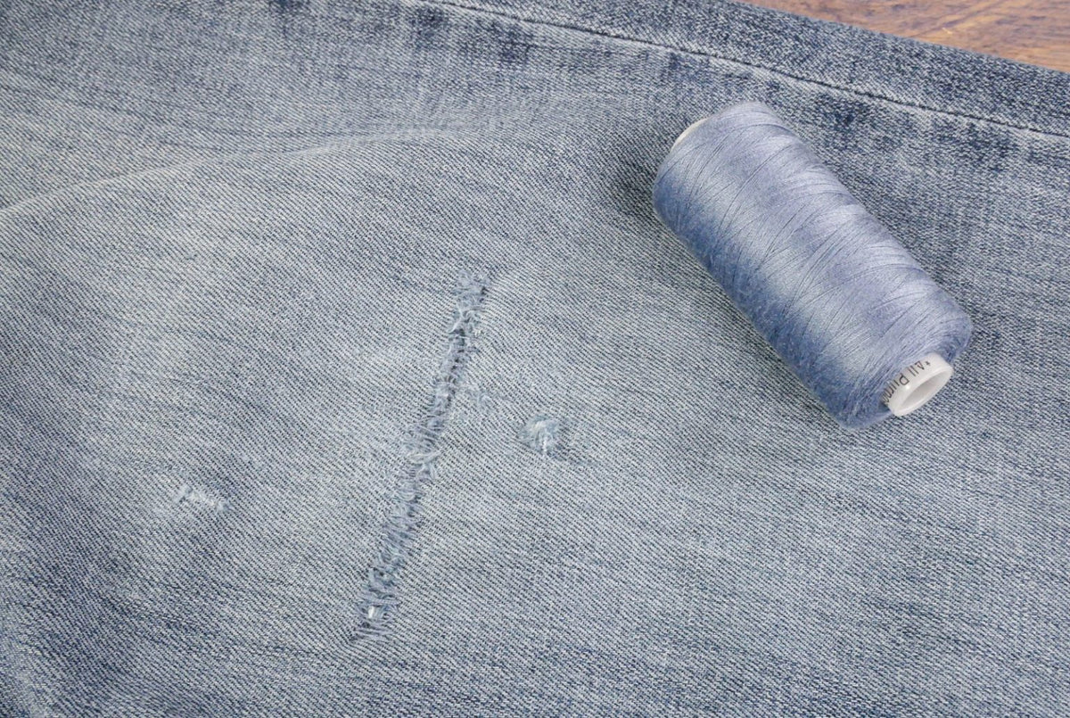 Maura Kang How to Patch Jeans Without a Sewing Machine - WonderFil EU