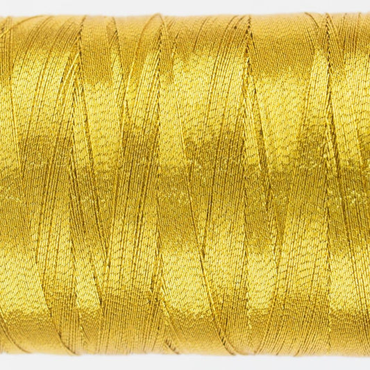 MT8847 - Metallic Burnished Gold Thread 40wt - WonderFil