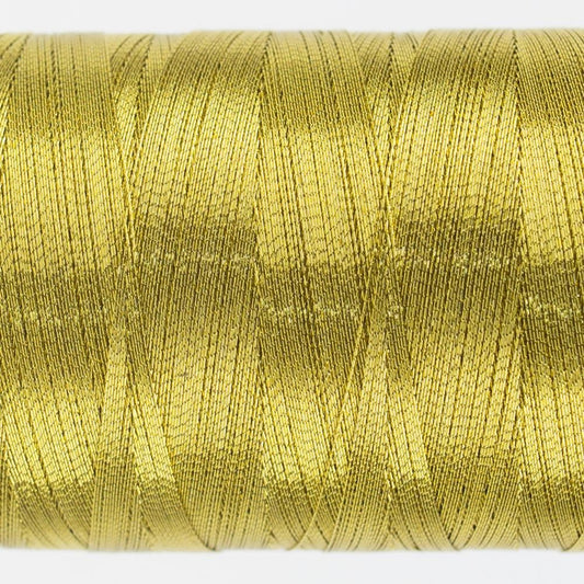 MT8847 - Metallic Burnished Gold Thread 40wt - WonderFil