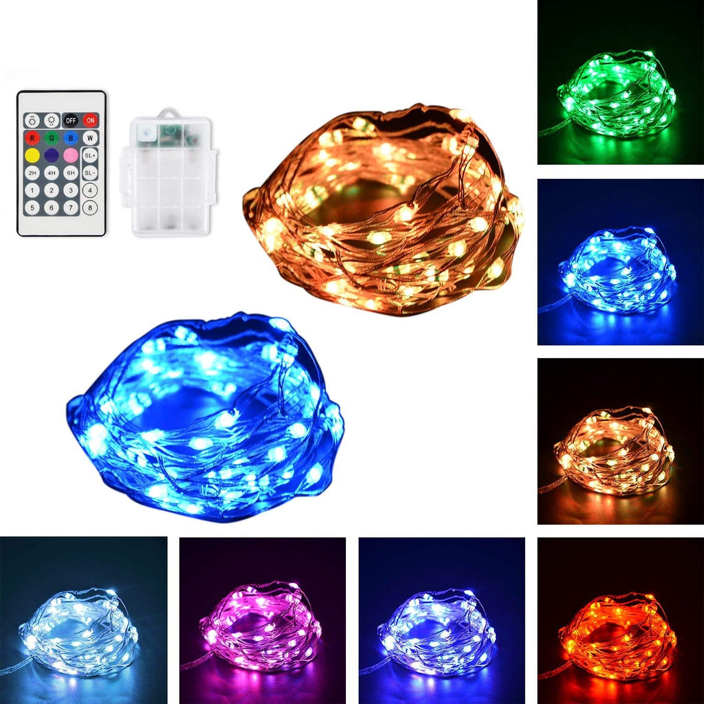 battery operated colour changing lights