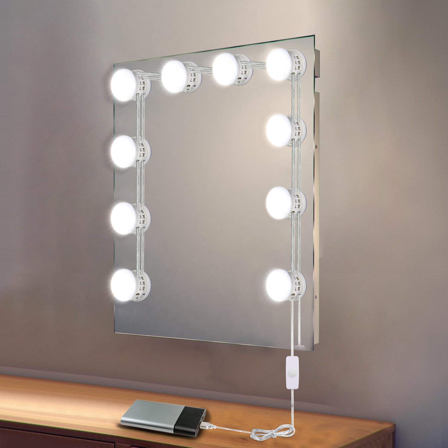 makeup mirror with lights target