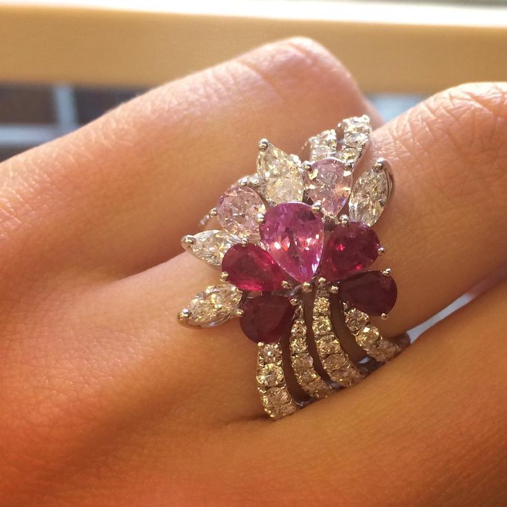 Most elegant Ruby and Diamond Engagement Rings Design – Forever22karat