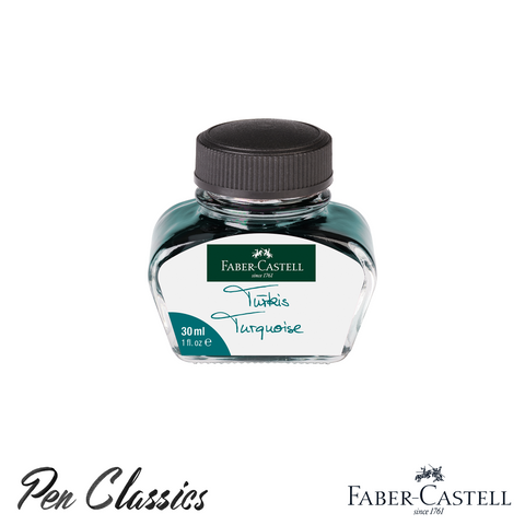 Faber-Castell Turquoise 30ml Ink Bottle