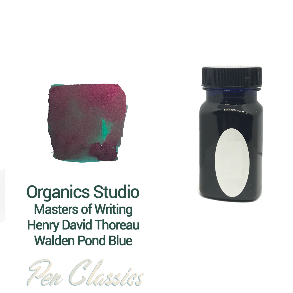 Organics Studio Henry David Thoreau Walden Pond Blue – Pen Classics