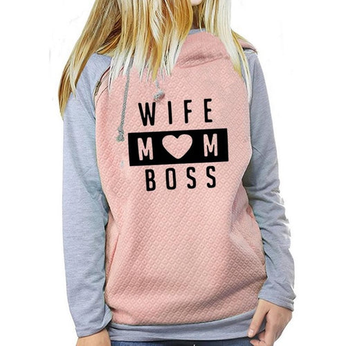 mom boss wife sweatshirt