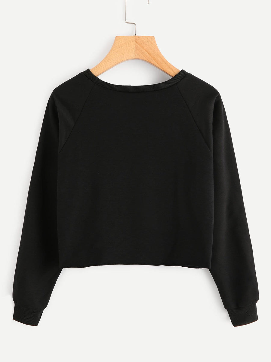 Brooklyn text pullover fashion crop sweater – Iconic Trendz Boutique