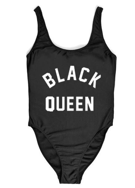 black queen swimsuit