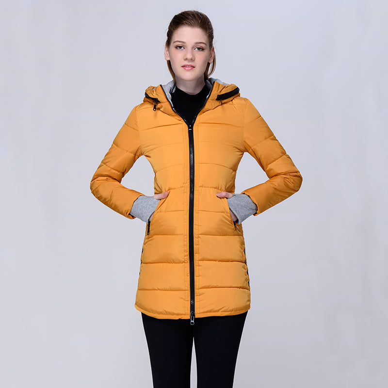 Women warm bubble high neck hoodie winter jacket – Iconic Trendz Boutique
