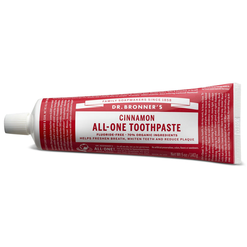 Dr Bronner's Toothpaste 140g Cinnamon