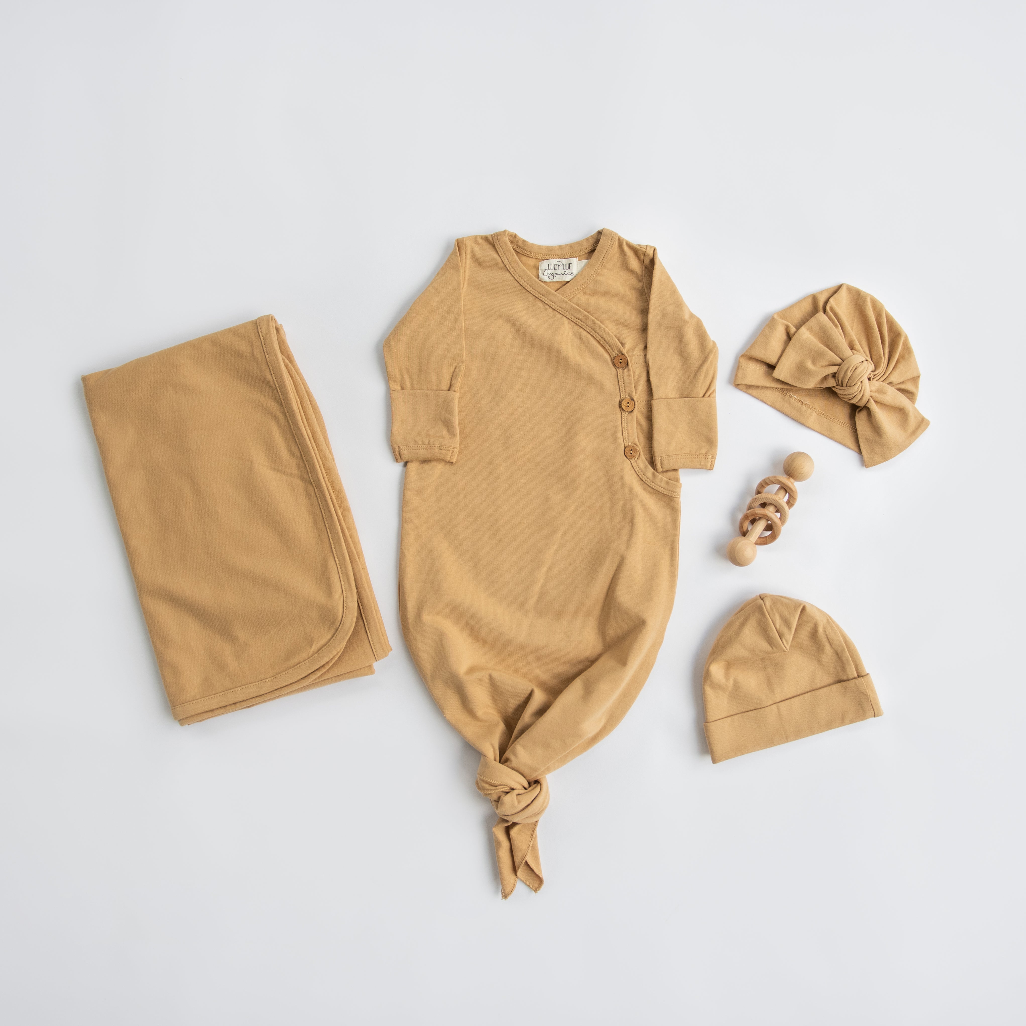 organic turtle neck bodysuit | bronze