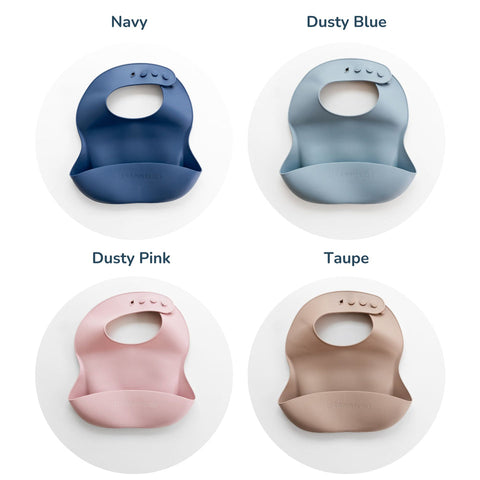 Black owned baby brands Kammy Kids Silicone bibs and bamboo essentials