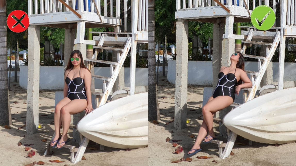 13 Do's and Don'ts for Flattering Beach Poses: Especially Bottom Heavy