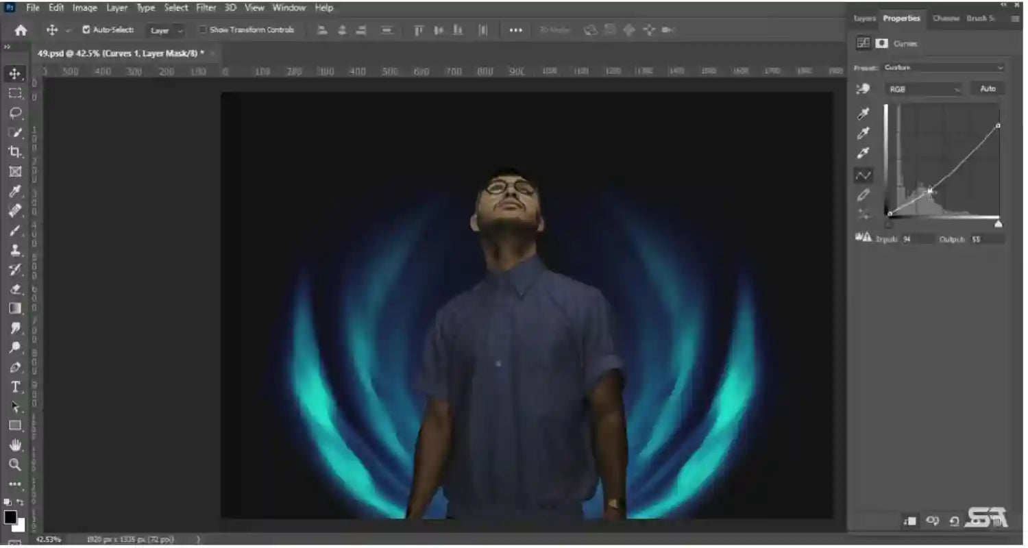 Tutorial of Making Aura Photos in Photoshop