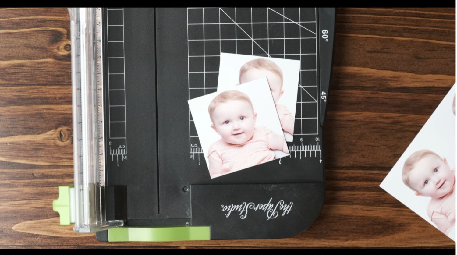 photoshoot tutorial for printing baby's passport photo