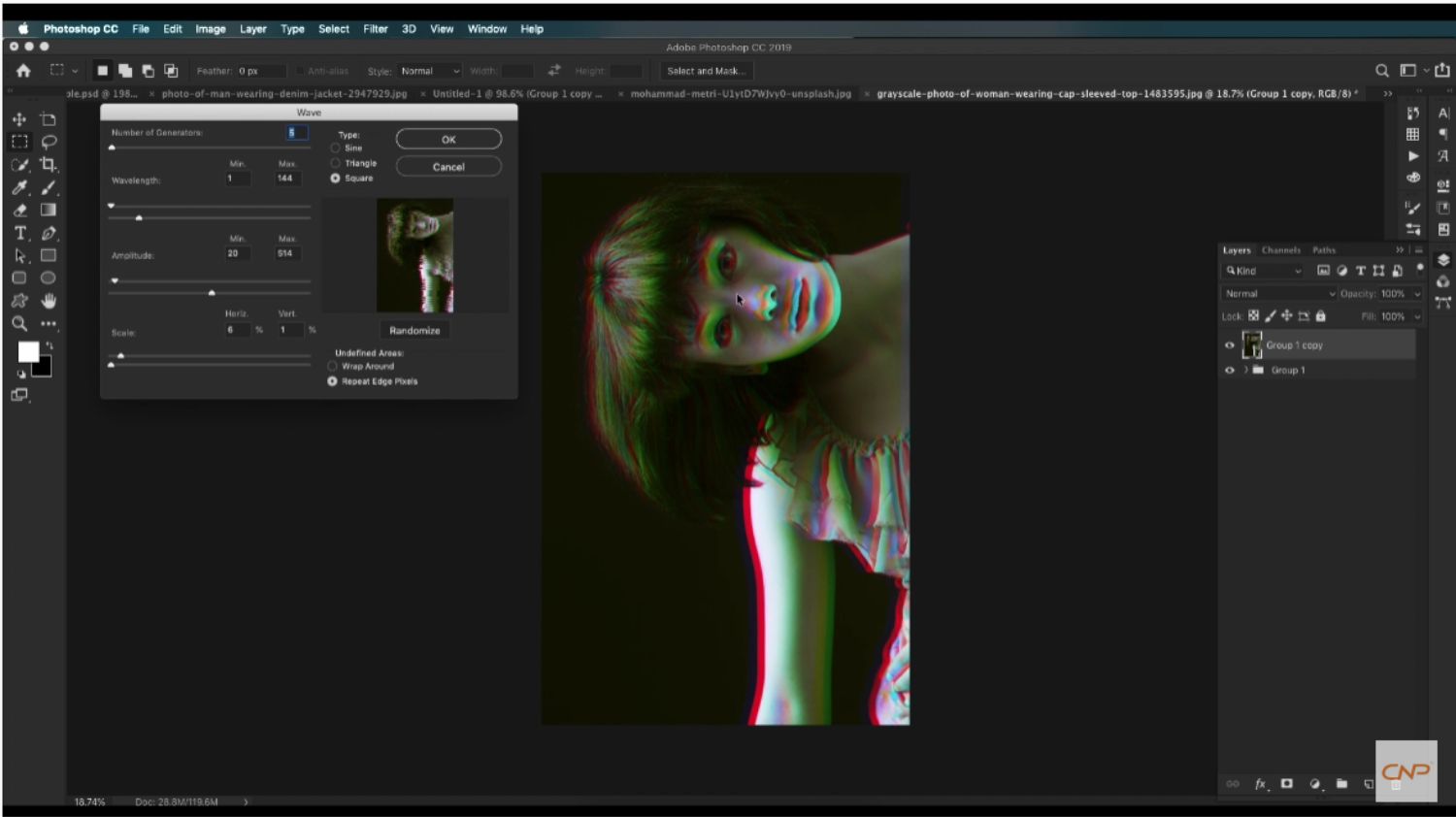 3 Workable Techniques to Get Glitch Effect in Photoshop: Step-by-Step