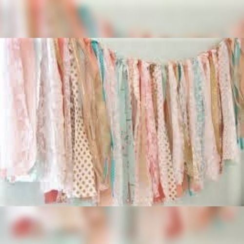 Fabric Garland Backdrop