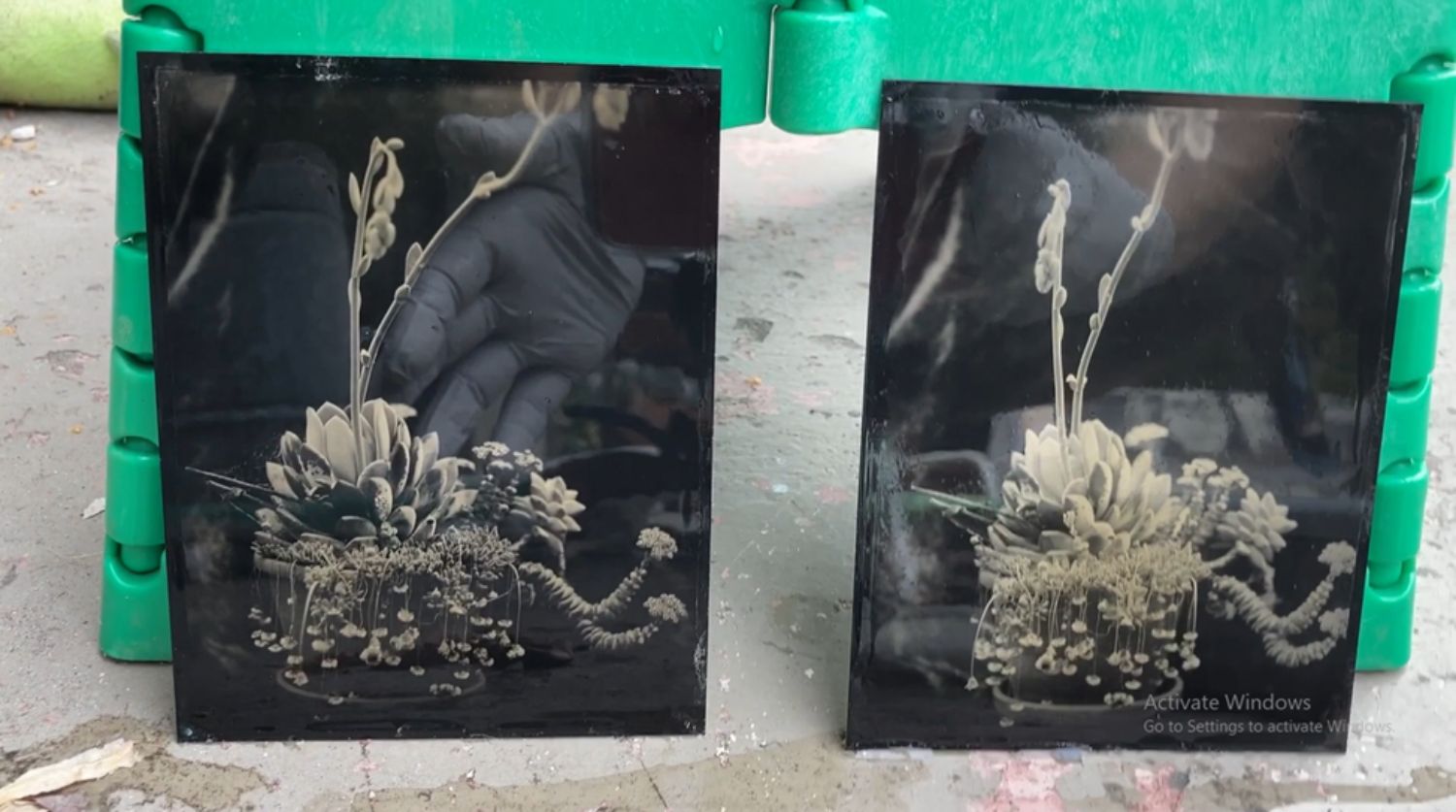 tutorial  of making a tintype photo at home