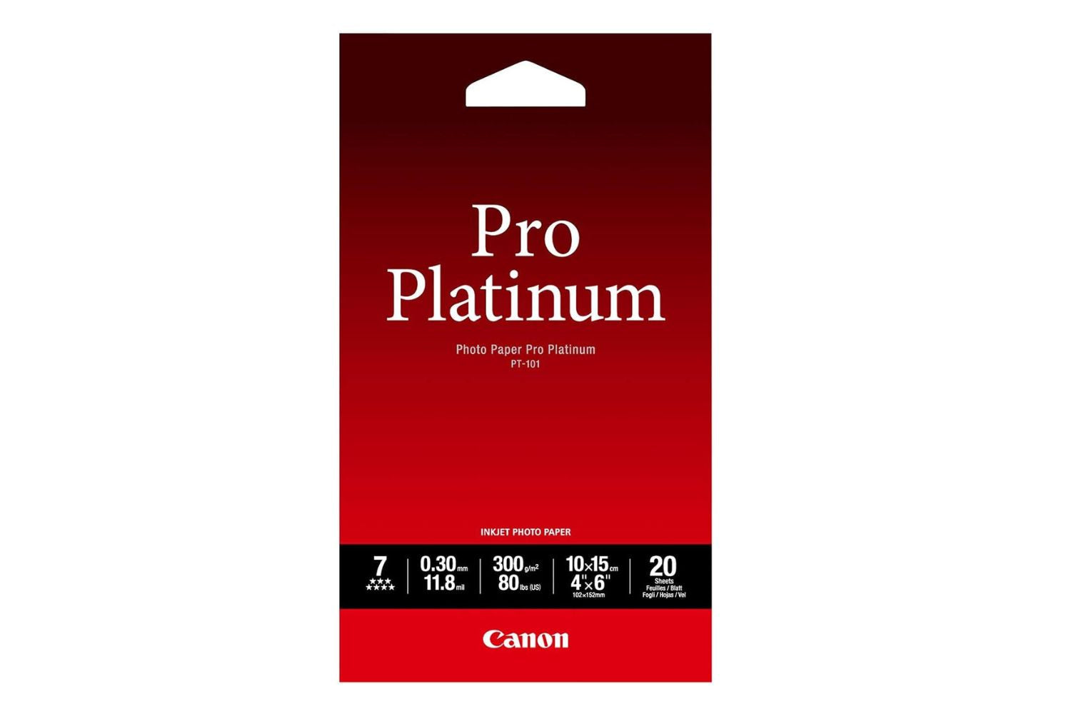  Canon Photo Paper Pro Platinum PT-101
