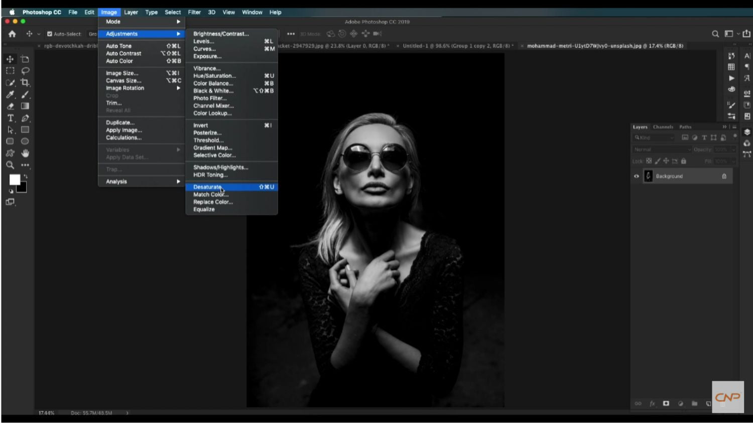 Learn how to add glitch effects to your photos
