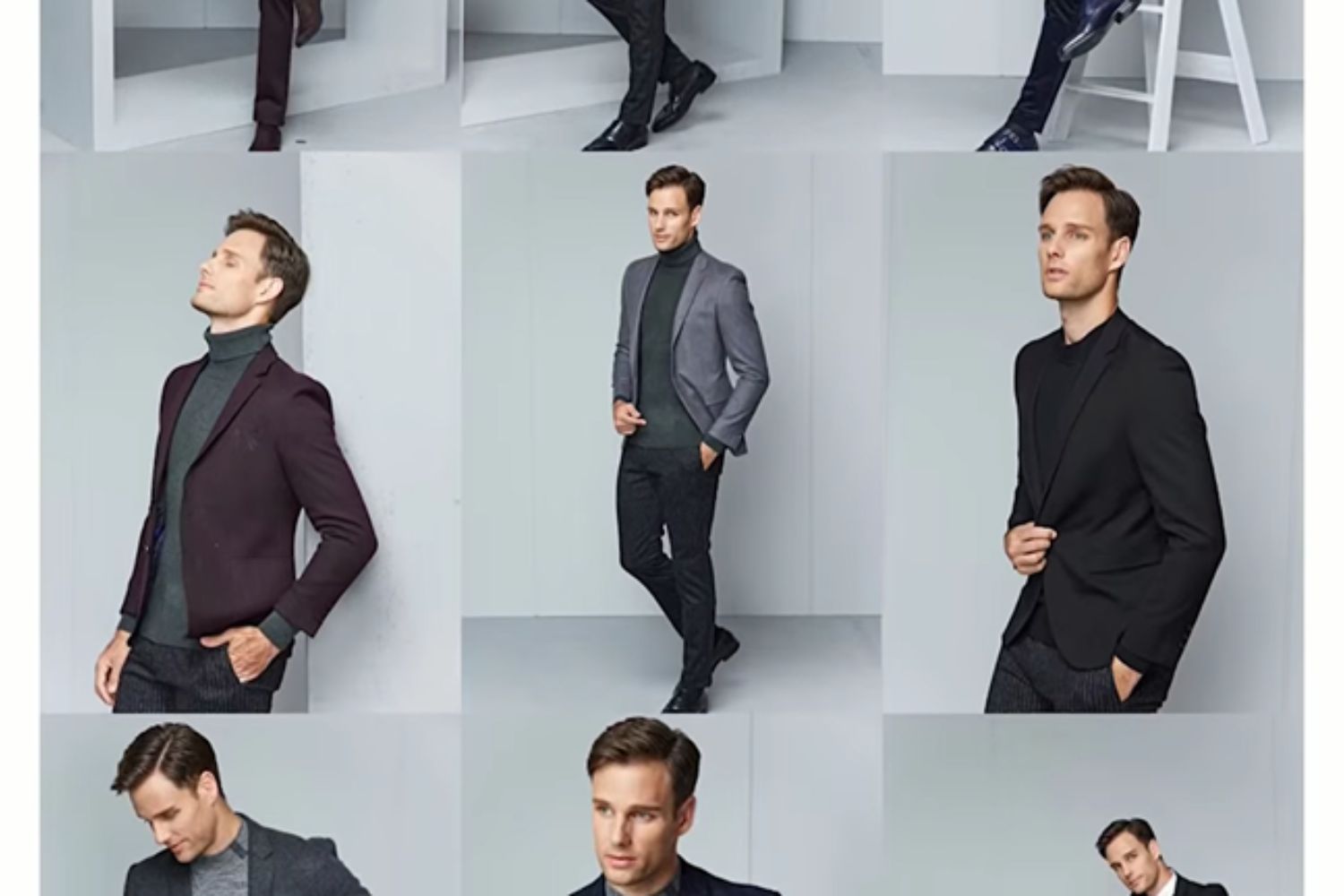 How to choose mens fashion photography poses