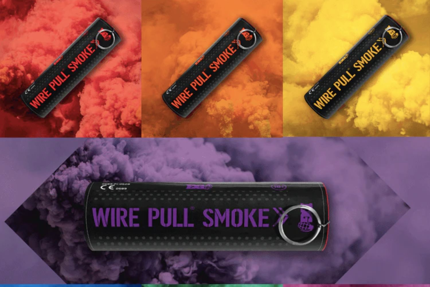 smoke bomb product from Shutter Bombs